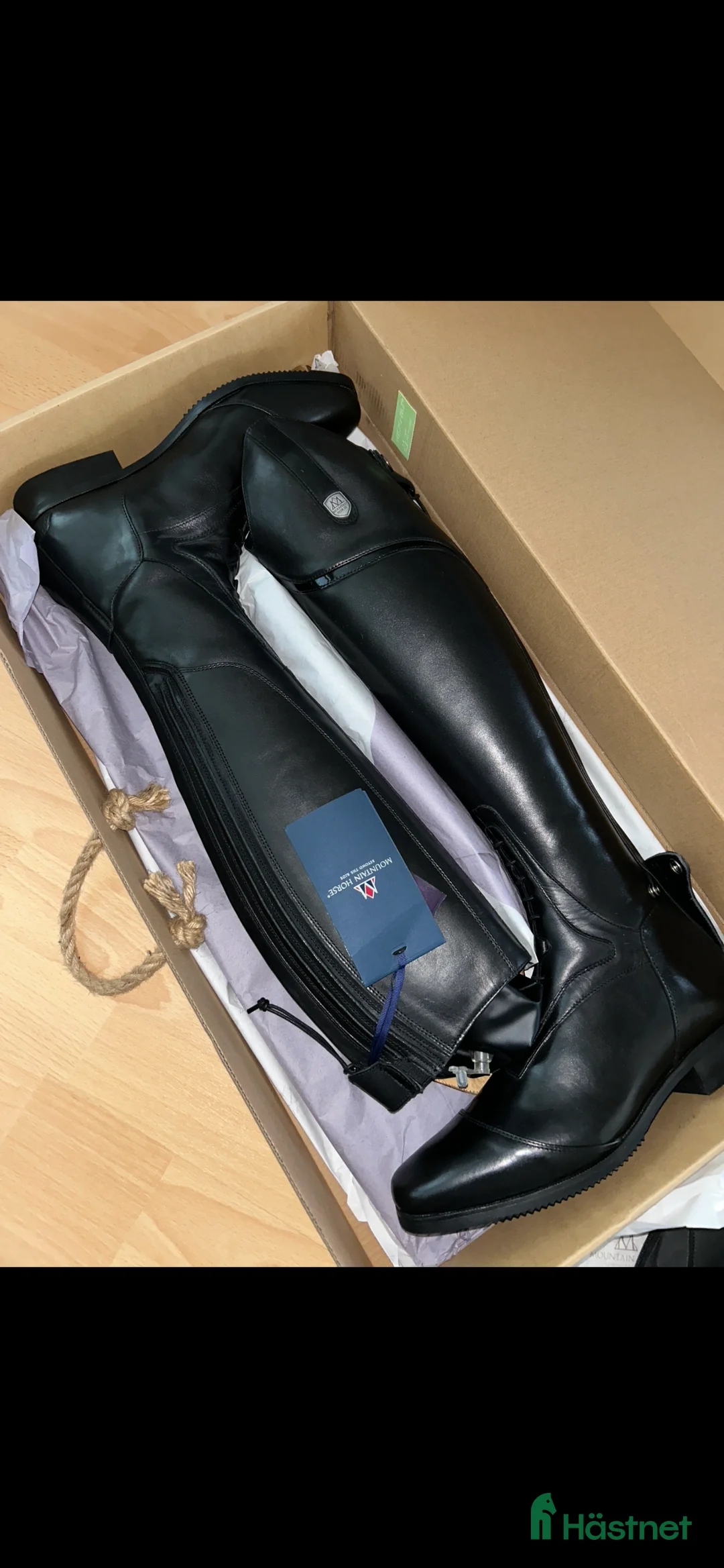 Ridstövlar ryttarutrustning till salu: Ridstövlar i nyskick  - Annons 1