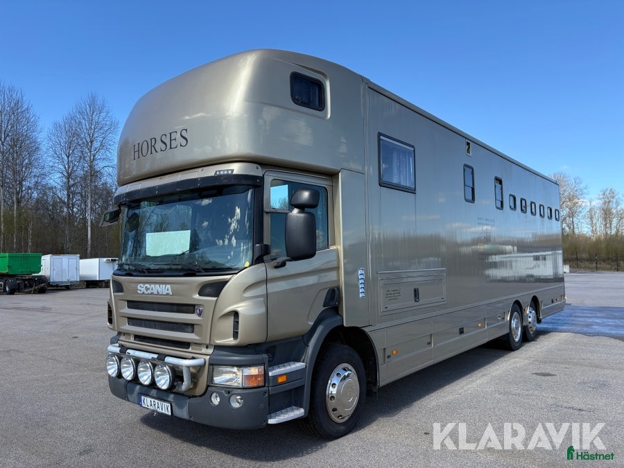 Hästtransporter  fordon & transport till salu: Lastbil Scania P360 6x2*4 - Annons 7