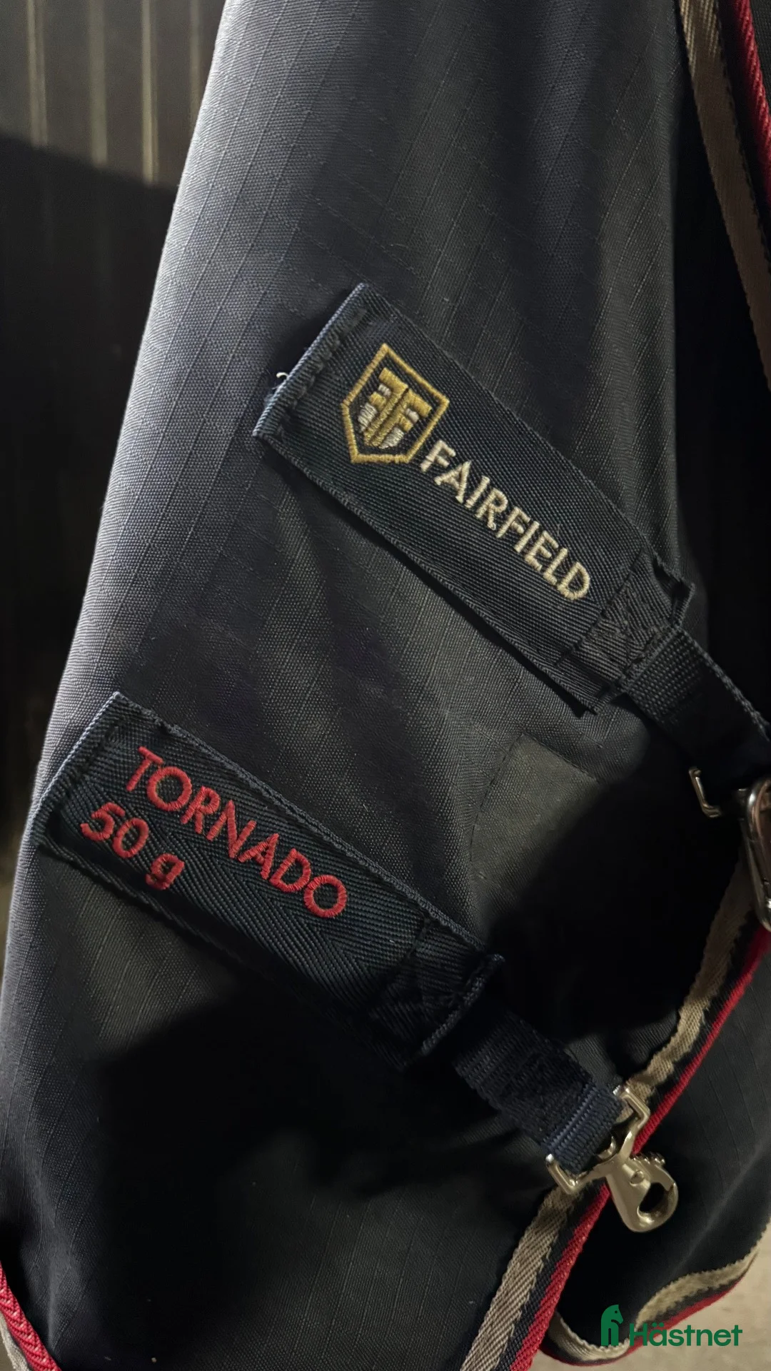 Täcken hästutrustning till salu: Fairfield tornado 50g - Annons 2