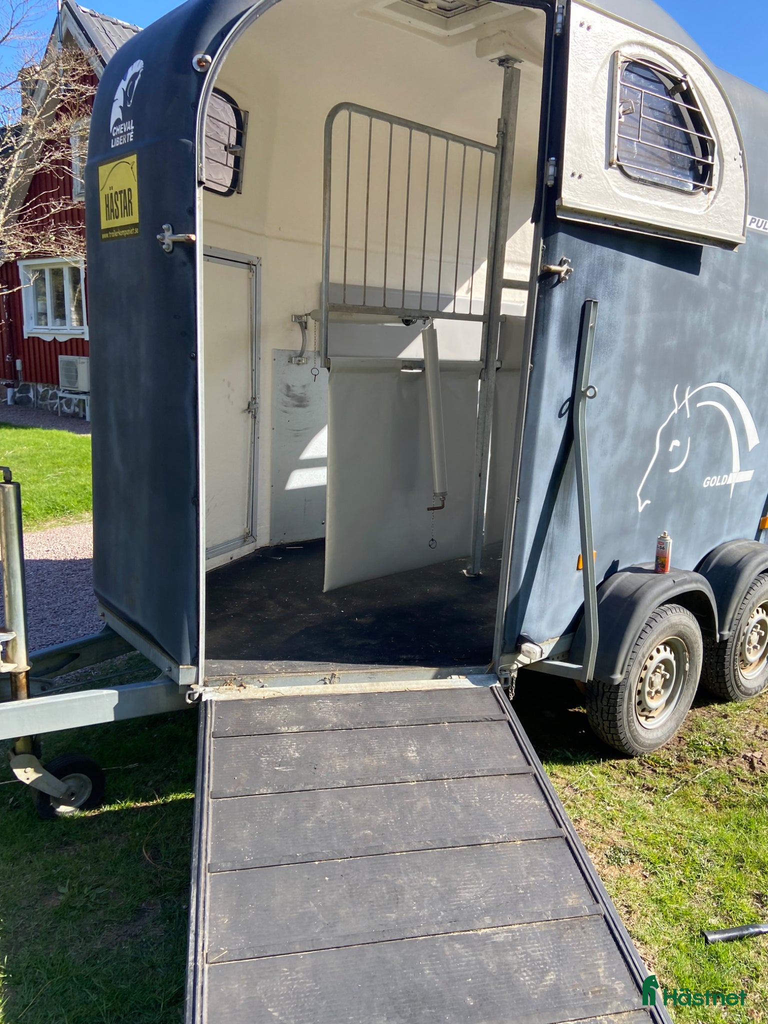 Hästtransporter  fordon & transport till salu: Cheval fronturlastat släp - Annons 2