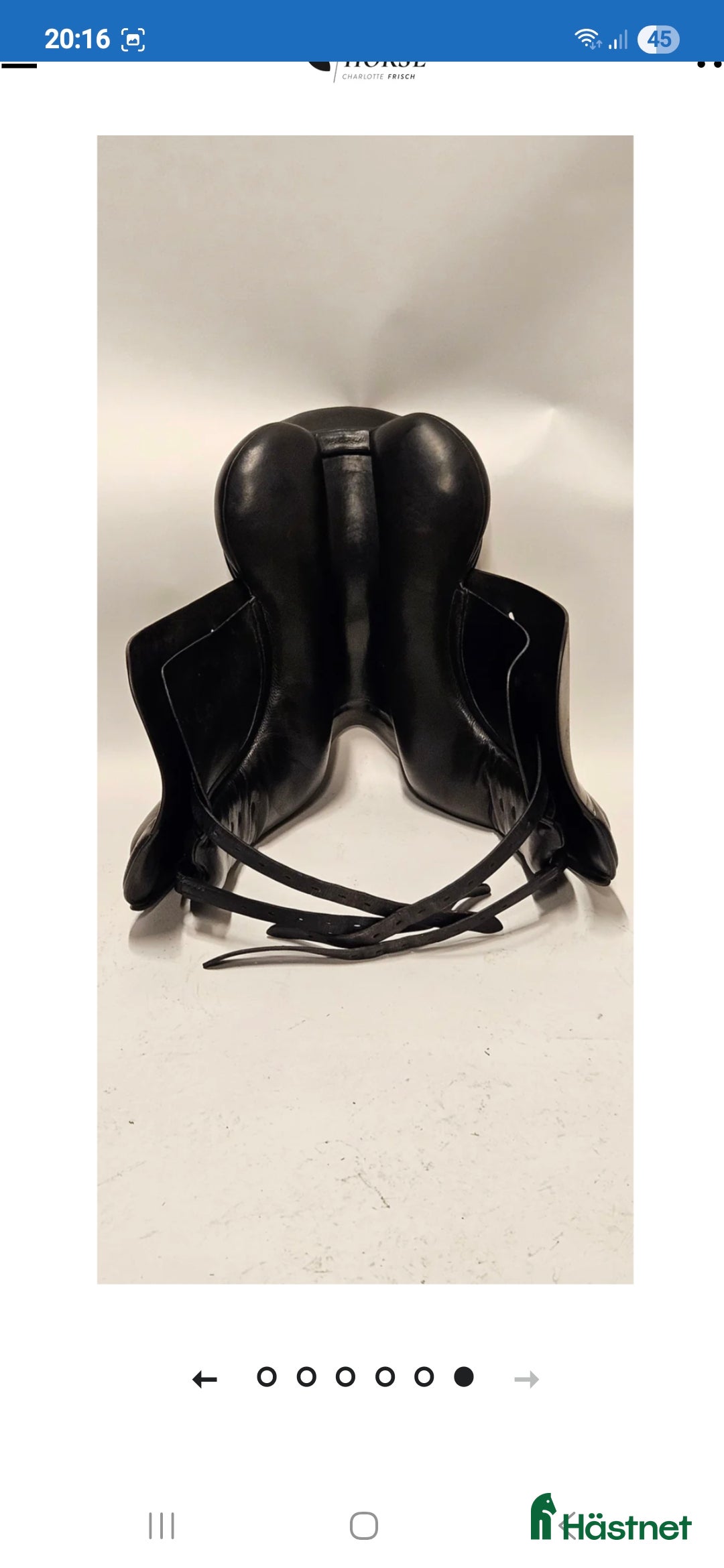 Sadlar hästutrustning till salu:  Dressyrsadel Paul Fielder  i Kungsängen - Annons 3