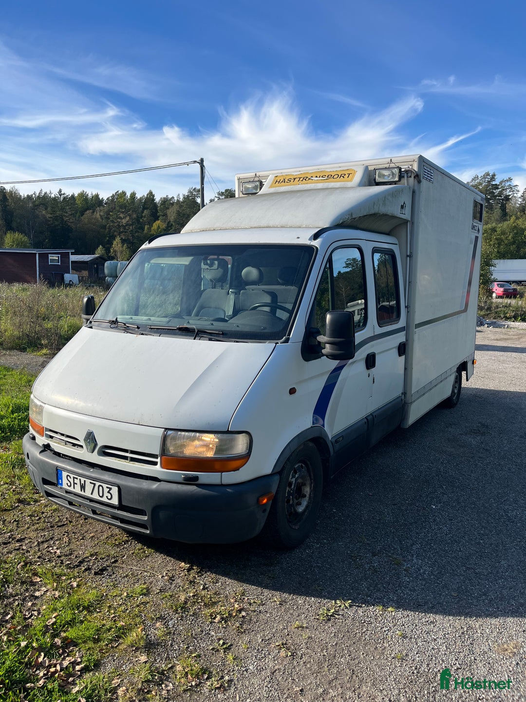 Hästlastbilar  fordon & transport till salu: Renault Master Dubbelhytt 6-sitsig i Tungelsta - Annons 1