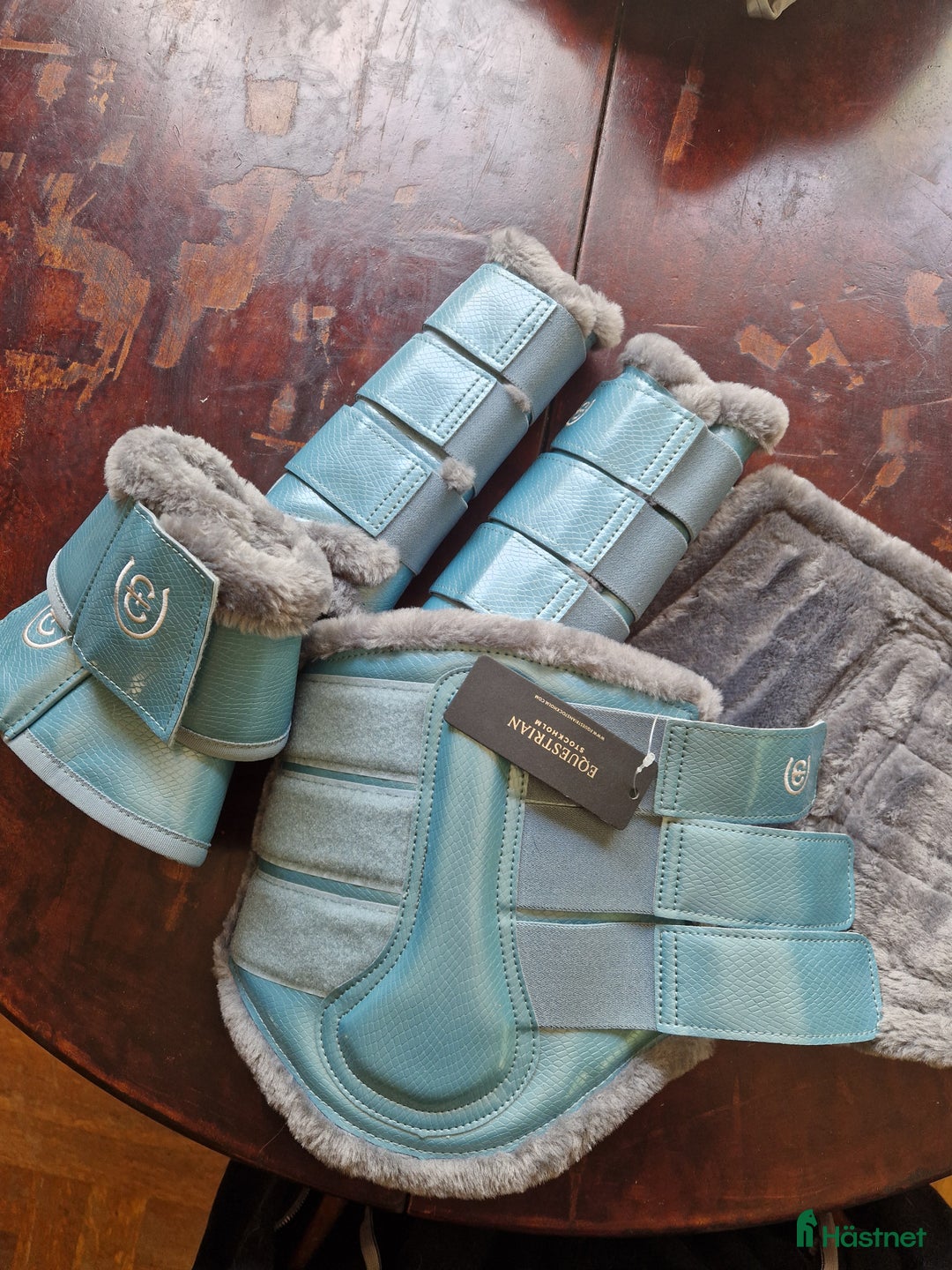 Benskydd hästutrustning till salu: Steel blue  i Nossebro - Annons 1