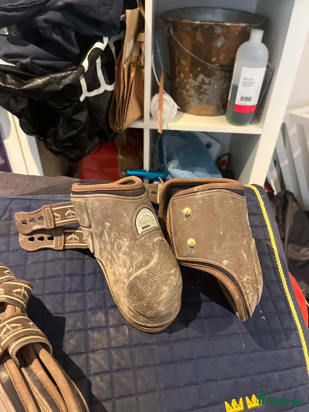 Benskydd hästutrustning till salu: Veredus benskydd fram+bak i Stockholm - Annons 2