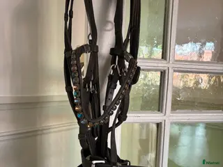 Träns hästutrustning Dyon träns med tyglar till - Annons 5