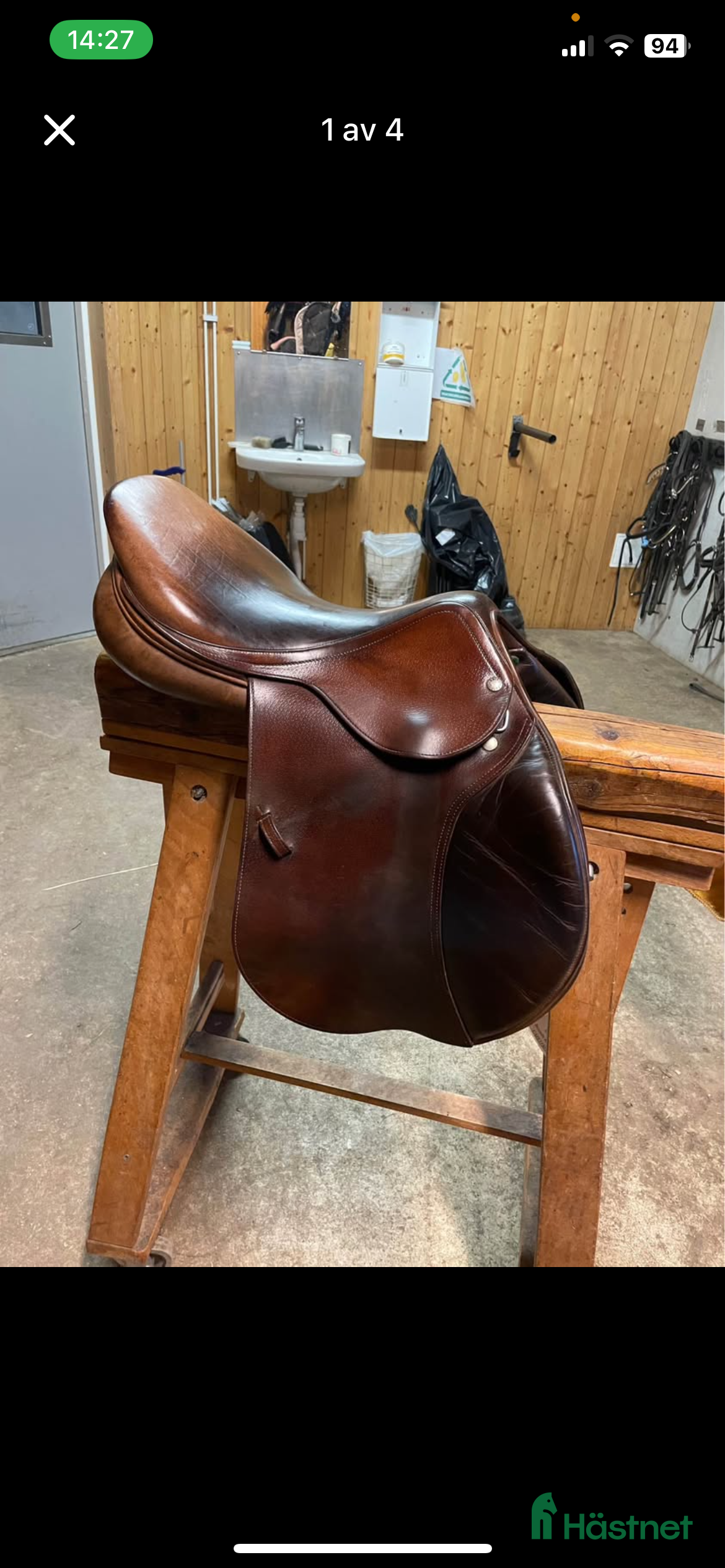 Sadlar hästutrustning till salu: Amerigo 17 Tum +1 i Ronneby - Annons 1