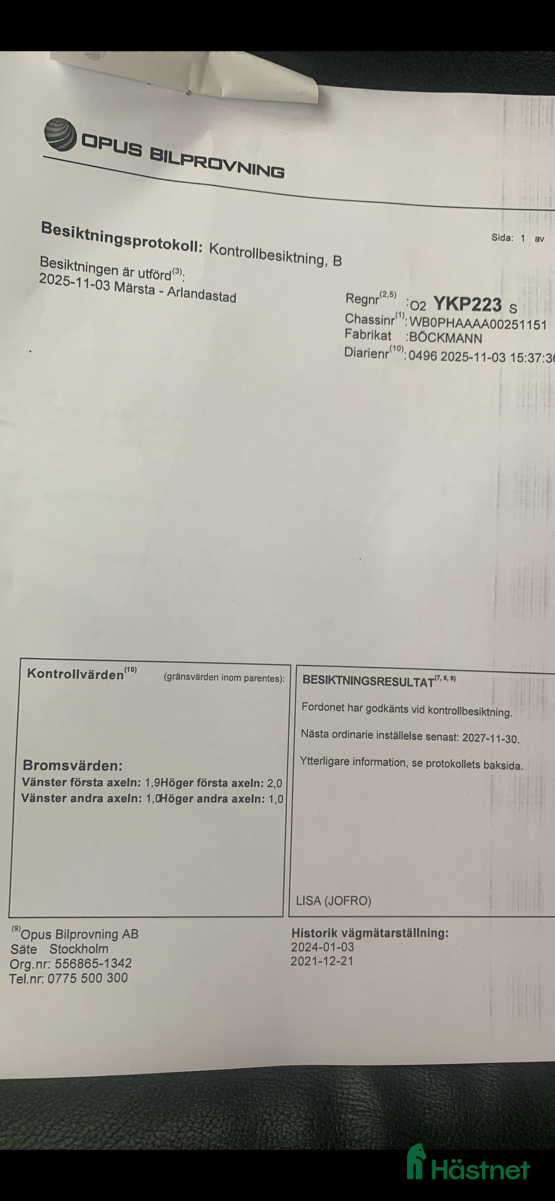 Hästtransporter  fordon & transport till salu: Böckmann Champion R år 2017 i Örsundsbro - Annons 4