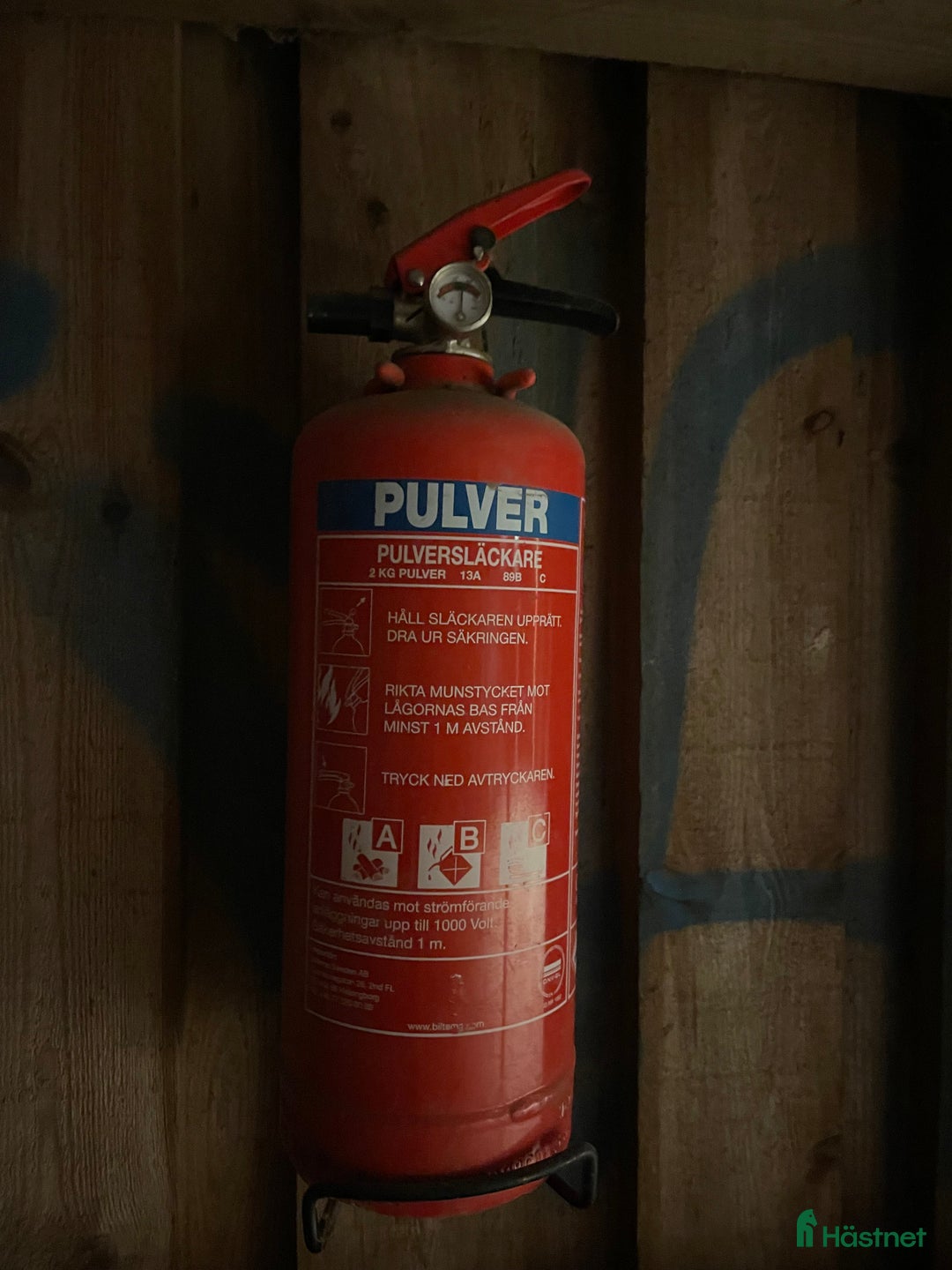 Stallinredning, stängsel & gård övrig utrustning till salu: Pulverbrandsläckare i Uppsala - Annons 2