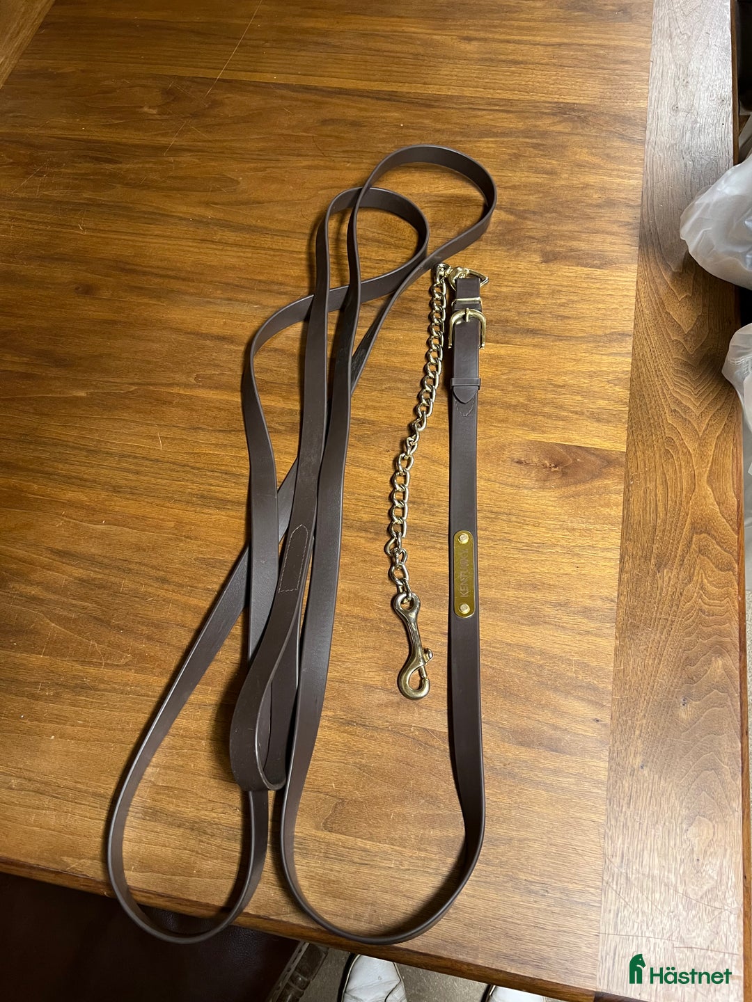 Övrig Hästutrustning hästutrustning till salu: Läder grimskaft Kentucky  i Lidköping - Annons 1