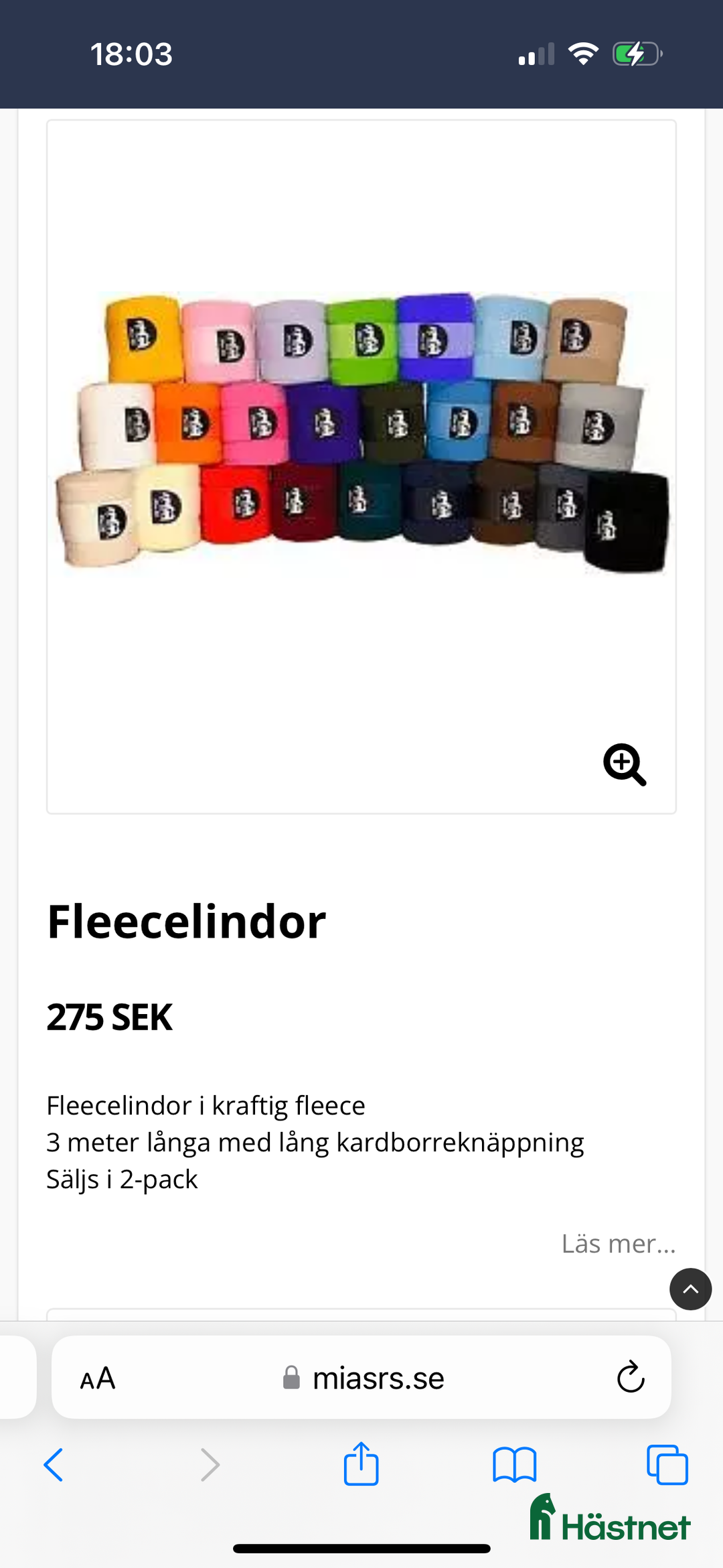 Övrig Hästutrustning hästutrustning till salu: Julklappstips! i Sundsvall - Annons 1