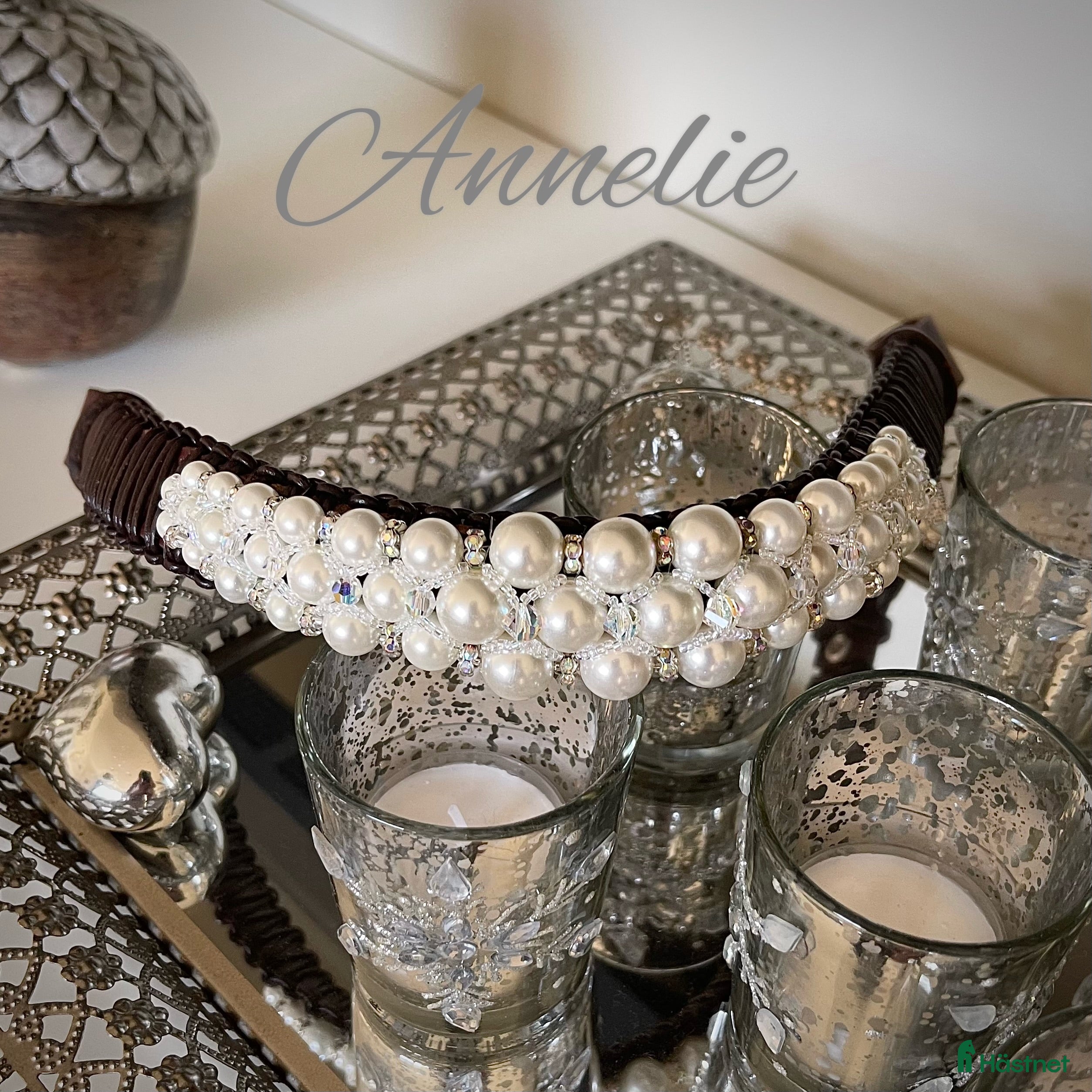 Träns hästutrustning Unikt handgjort pannband - Annons 15