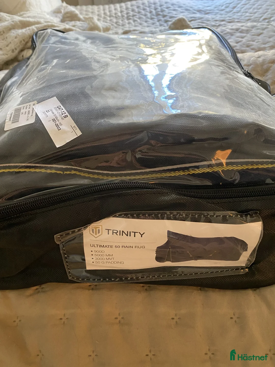 Täcken hästutrustning till salu: Trinity Ultimate 50 regntäcke med avtagbar hals - Annons 8