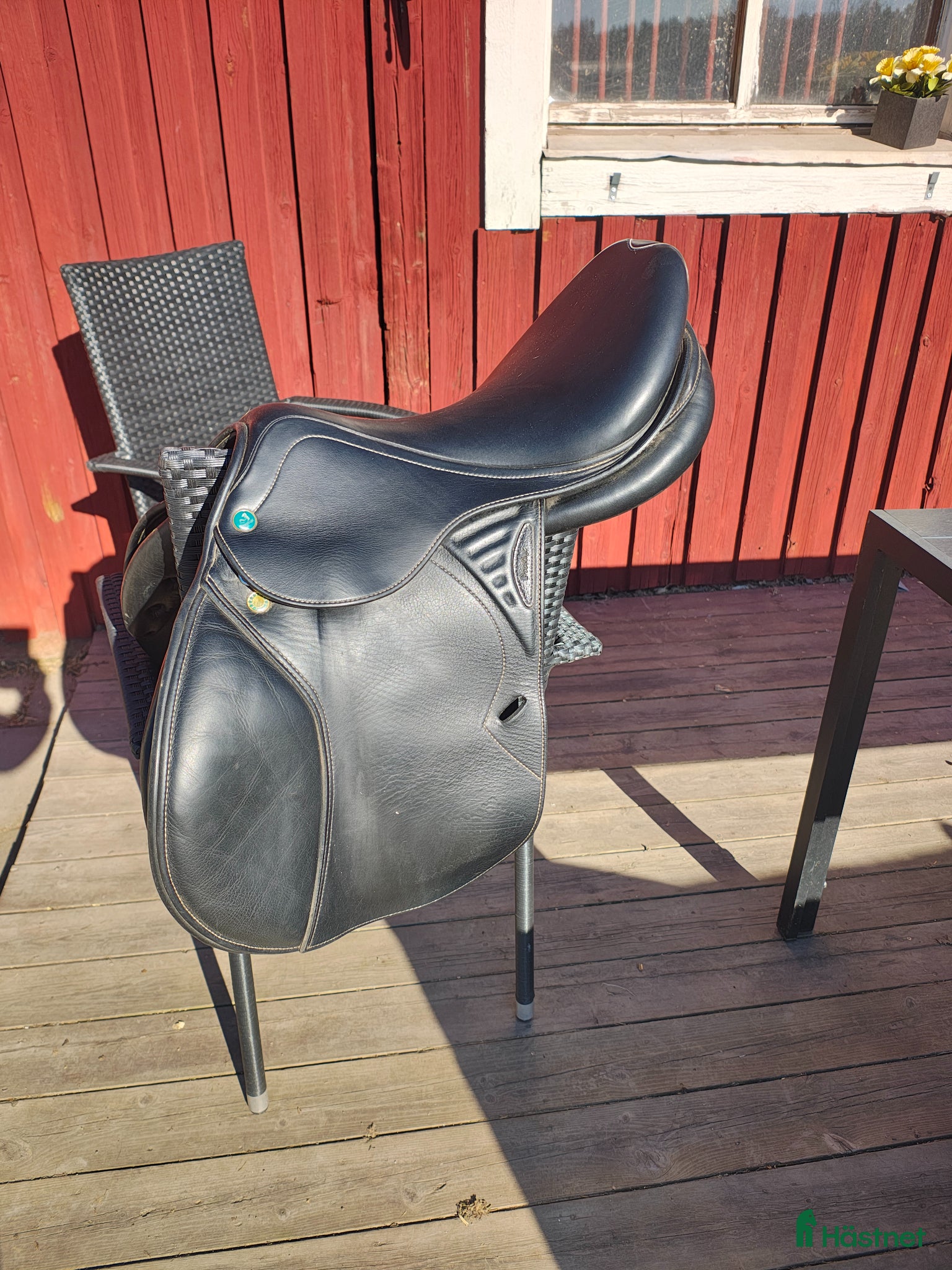 Sadlar hästutrustning Fin hoppsadel  - Annons 1
