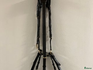 Övrig Hästutrustning hästutrustning till salu: Förbygel mörkbrun med mässingsspännen i Uppsala - Annons 16