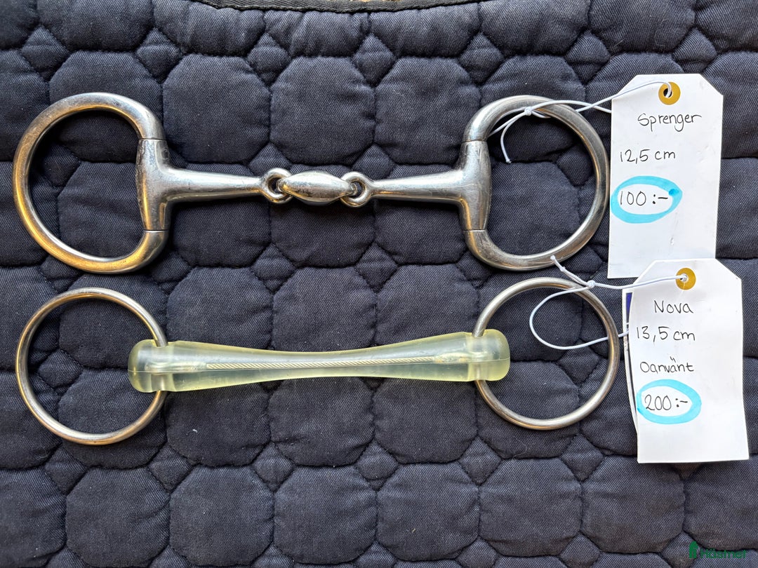 Bett hästutrustning till salu: Nova, Sprenger i Avesta - Annons 1