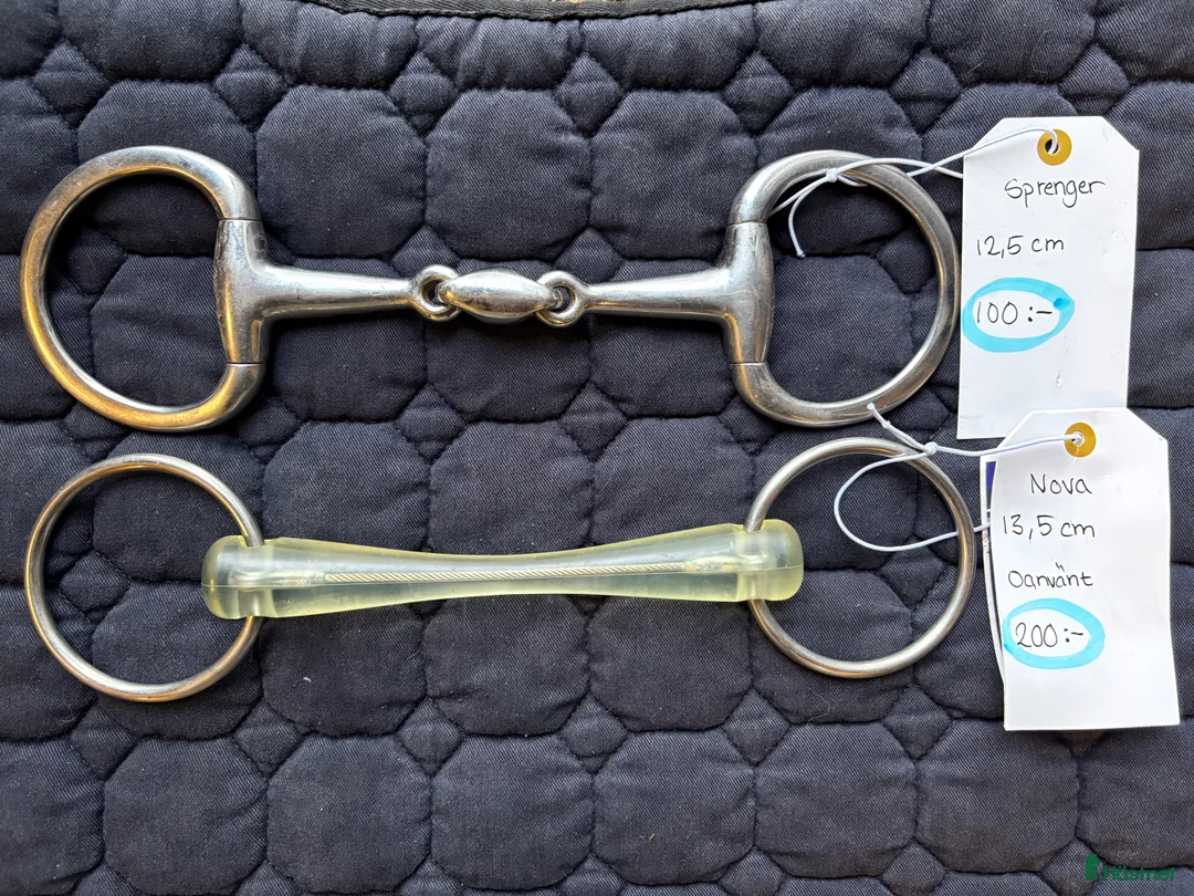 Bett hästutrustning till salu: Nova, Sprenger i Avesta - Annons 1