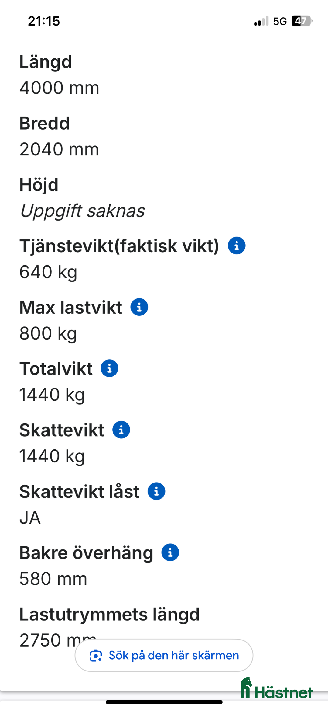 Hästtransporter  fordon & transport till salu: Fin Kyllinge Apollo i Saxdalen - Annons 5