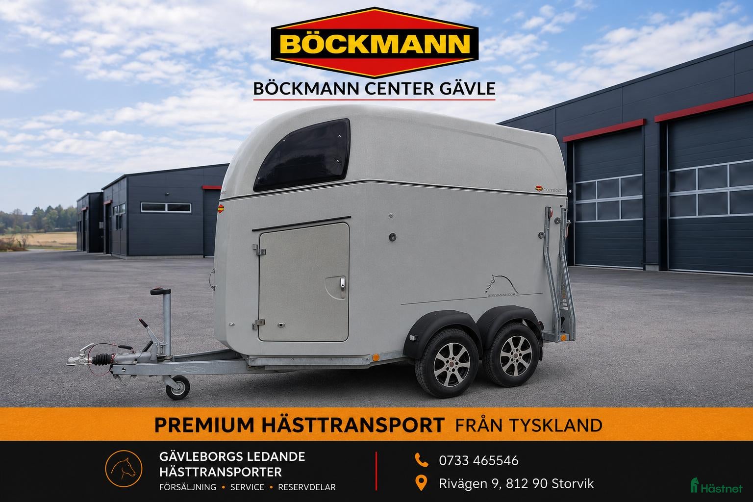 Hästtransporter  fordon & transport till salu: Böckmann Comfort 2017 – Extrautrustad |  - Annons 1