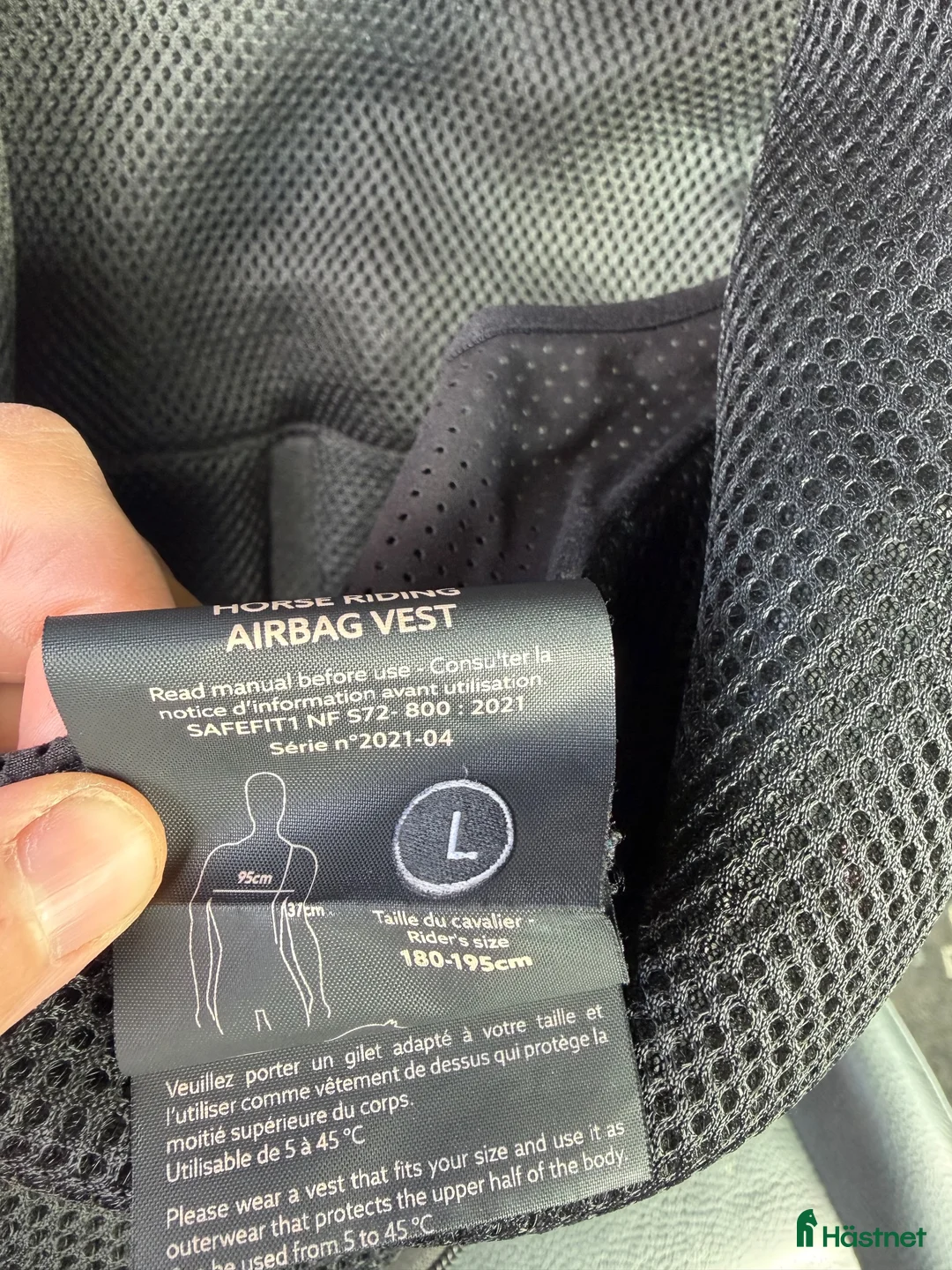 Säkerhetsvästar ryttarutrustning till salu: Cavalleria Toscana Airbag - Annons 2