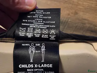 Säkerhetsvästar ryttarutrustning till salu: Racesafe stl child xl, x-long rygg - Annons 2