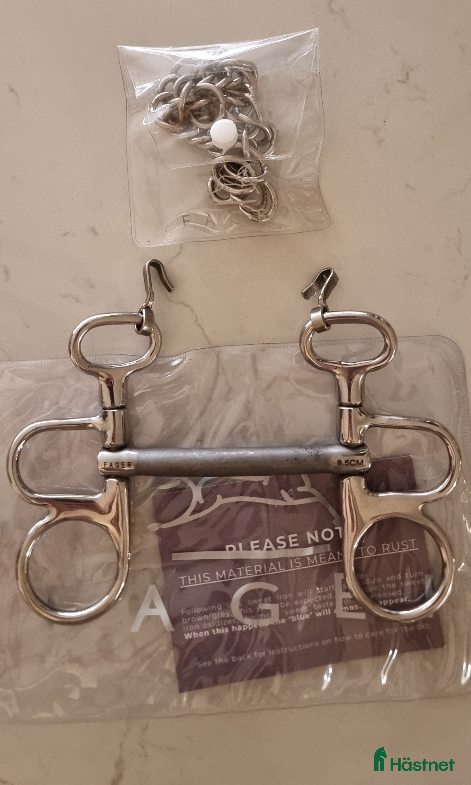 Bett hästutrustning Fager mullen mouth stl 8,5cm i Vimmerby - Annons 1