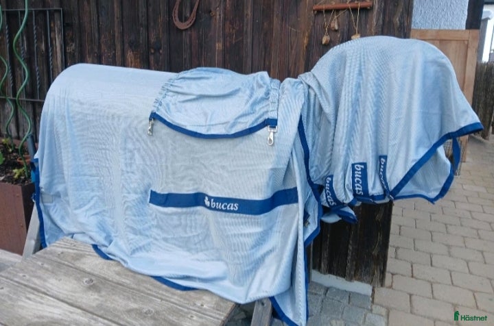 Täcken hästutrustning Buzz-Off Full Neck 140cn - Annons 2