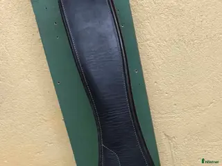 Sadeltillbehör hästutrustning Brun anatomisk lädergjord 140 cm - Annons 6