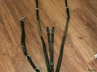 Sadeltillbehör hästutrustning Brun förbygel storlek full. - Annons 3