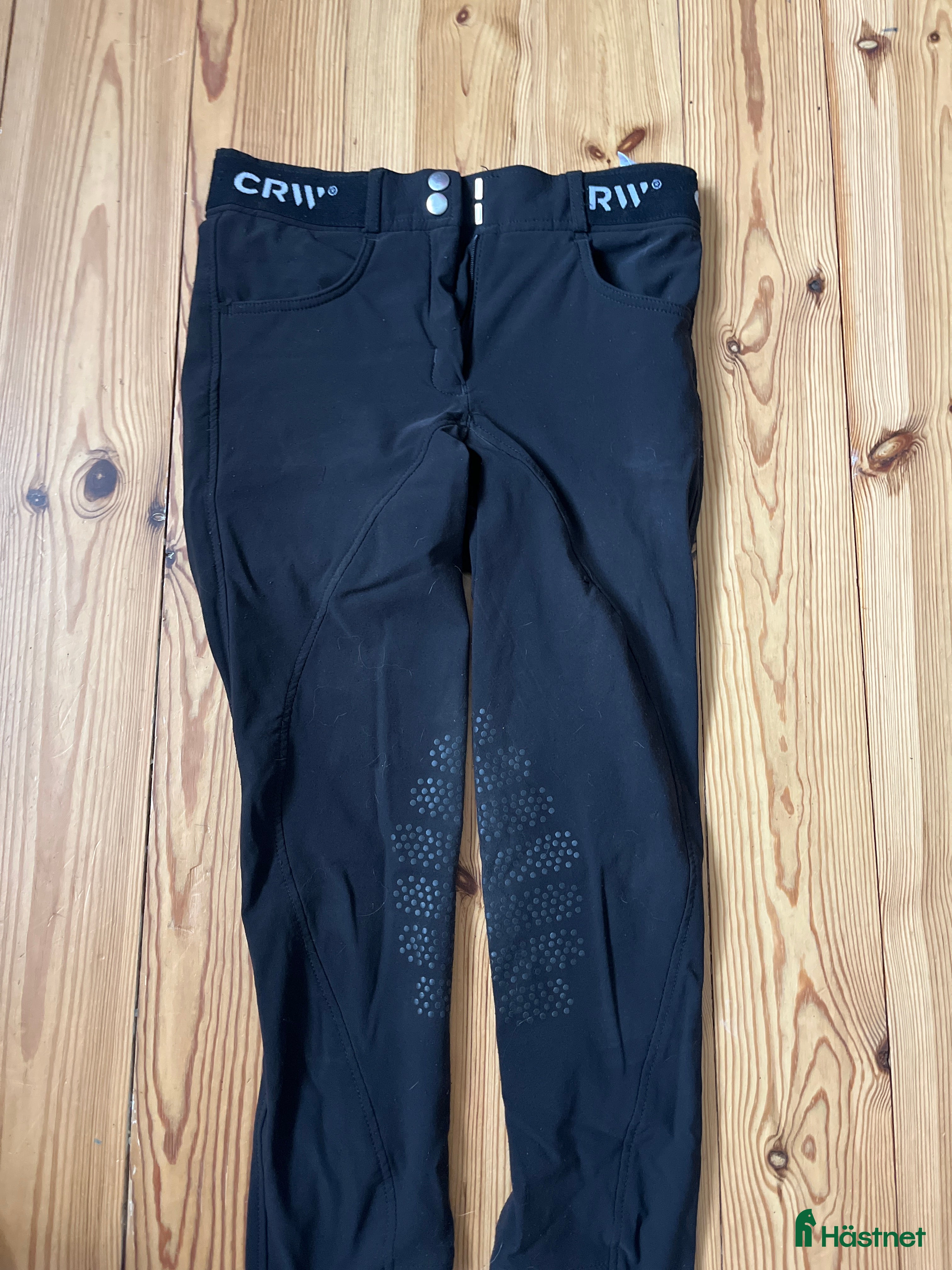 Ridbyxor ryttarutrustning till salu: Svarta CRW ridbyxor  i Moholm - Annons 9