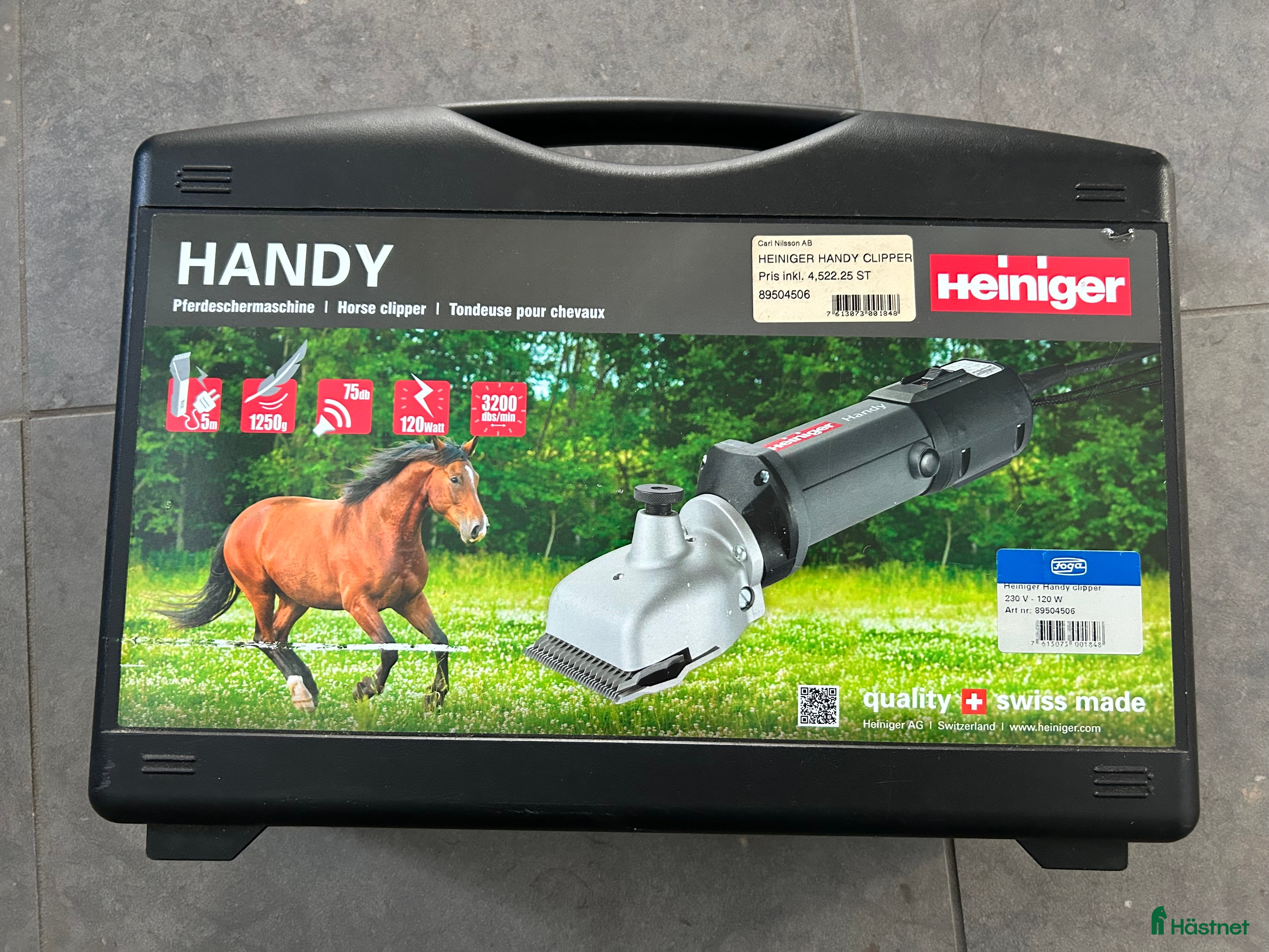 Övrig utrustning övrig utrustning till salu: Heiniger Handy Clipper Klippmaskin i Älmhult - Annons 21