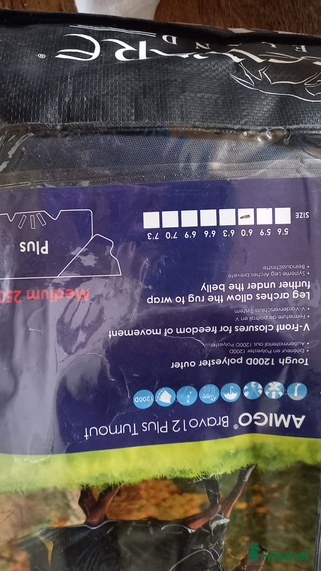 Täcken hästutrustning till salu: Horseware amigo bravo 12 i Umeå - Annons 3