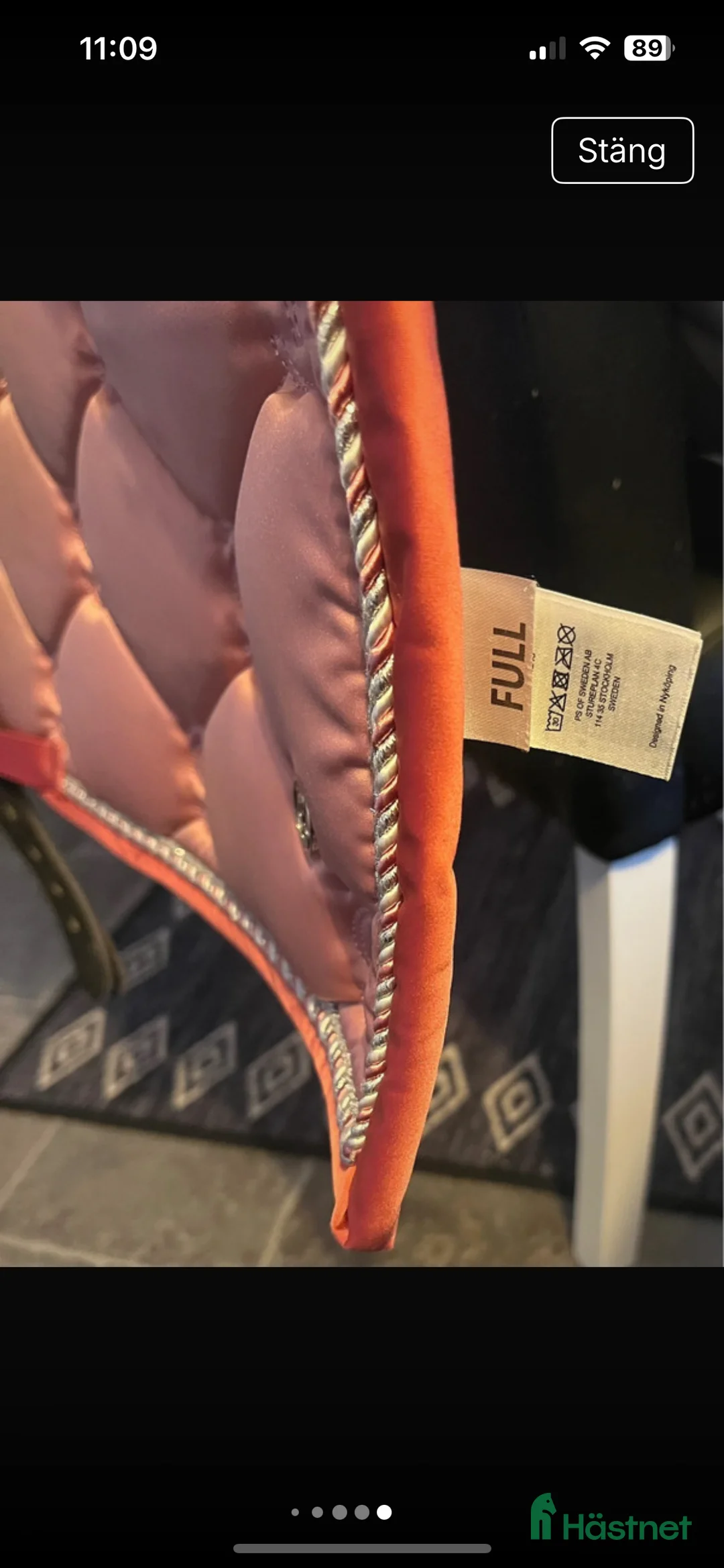 Schabrak & Vojlockar hästutrustning till salu: Dressyr schabrak i Kvissleby - Annons 2