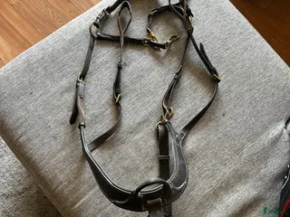 Sadeltillbehör hästutrustning Brun förbygel - Annons 4