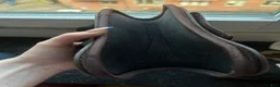 Benskydd hästutrustning till salu: KENTUCKY SENSKYDD VELCRO BRUN stl M - Annons 3