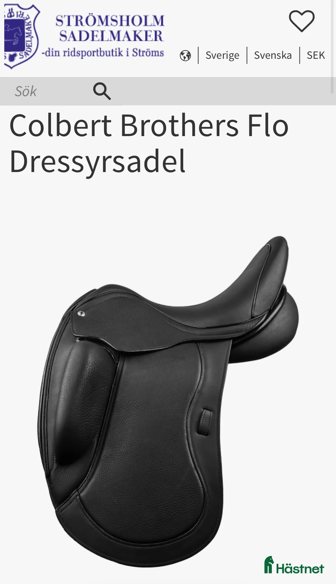 Sadlar hästutrustning till salu: Lyxig dressyrsadel - Annons 2