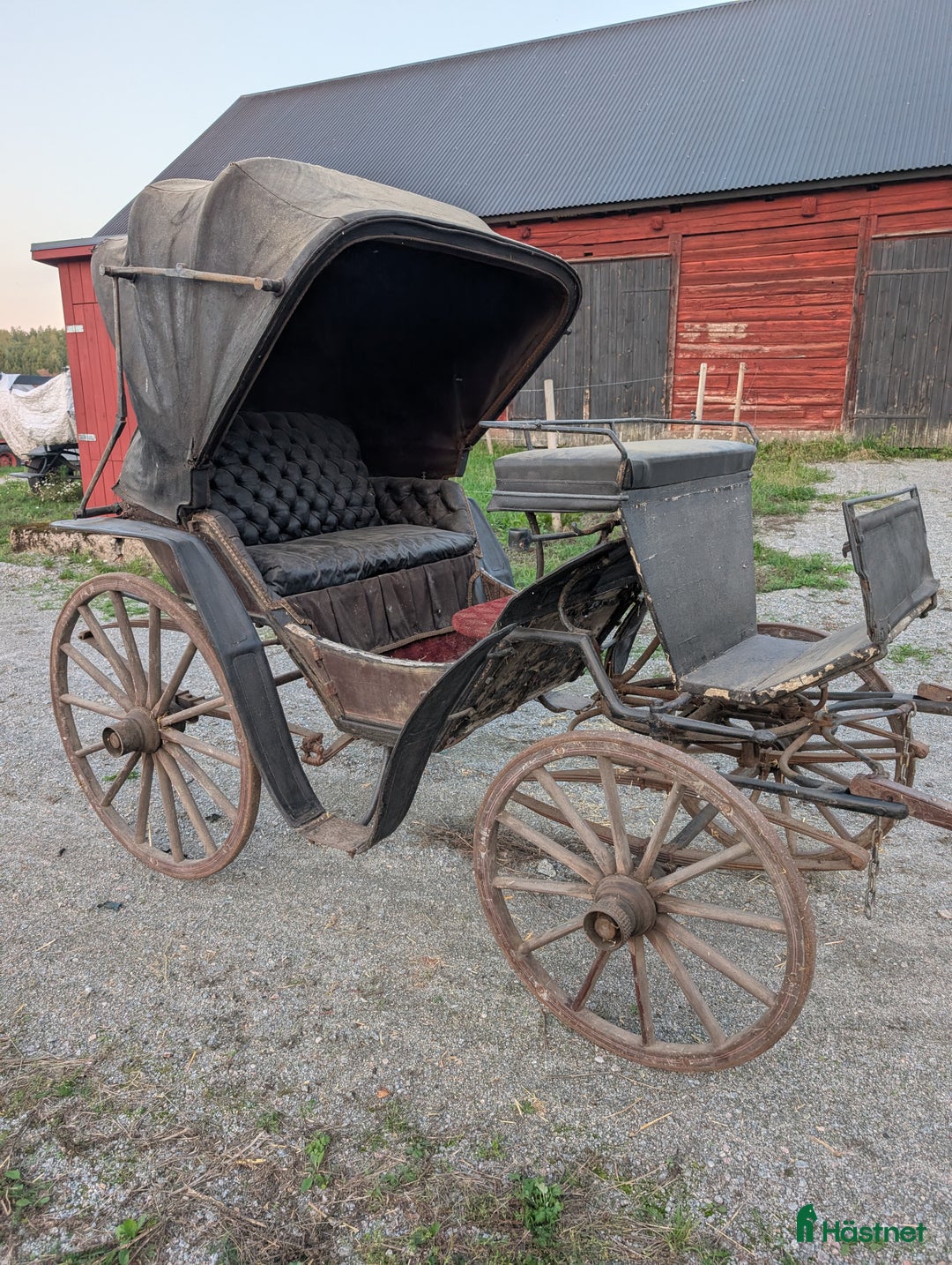 Körvagnar körning till salu: Vacker vagn med sufflet (projekt) i Sigtuna - Annons 3