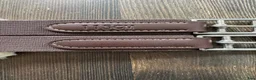 Sadeltillbehör hästutrustning till salu: Sadelgjord 115 cm brun med fårskinn  - Annons 5