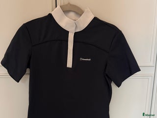 Övrigt Ridkläder ryttarutrustning till salu: Samshield tävlingsblus nyskick i Djursholm - Annons 1