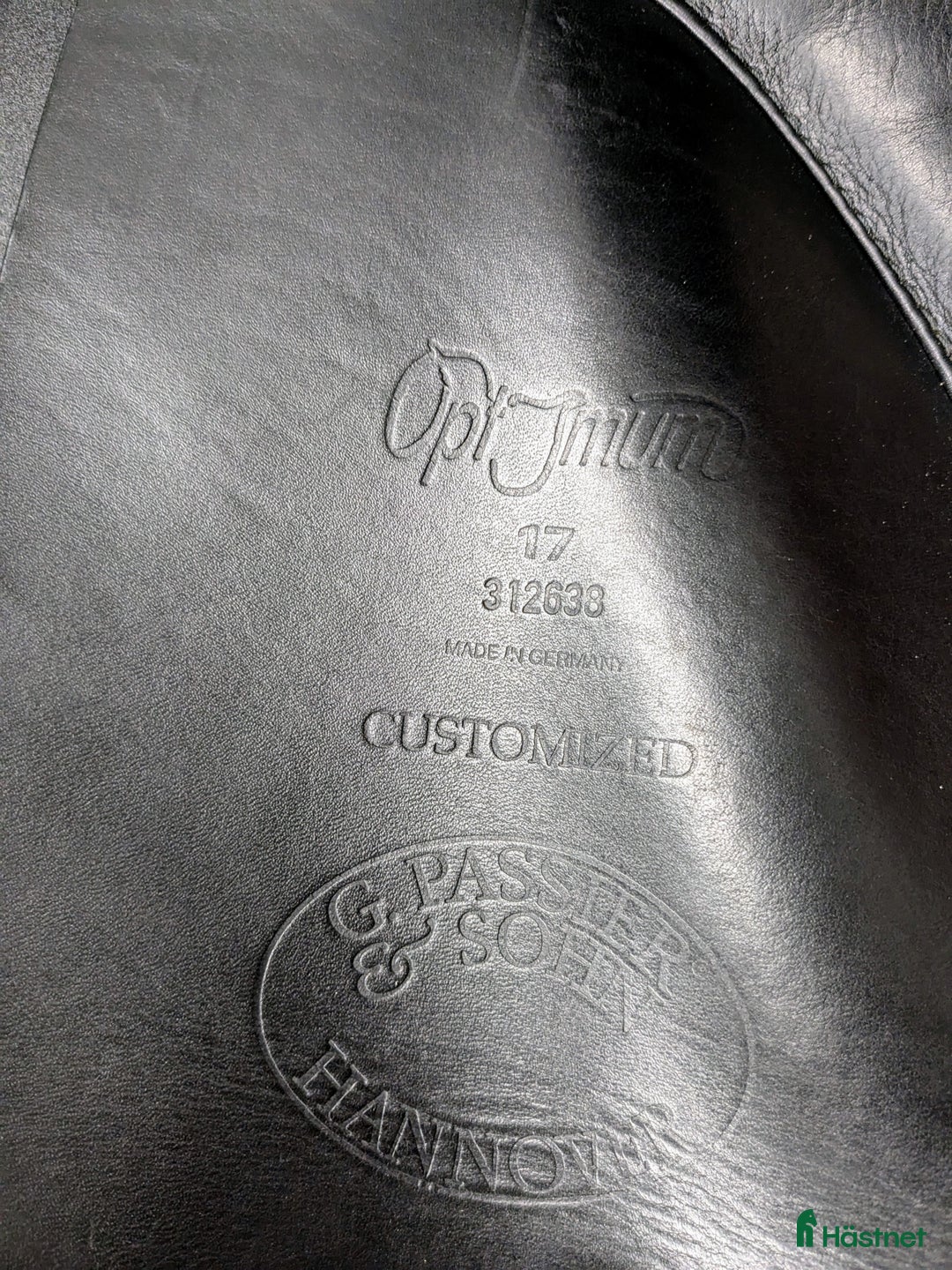 Sadlar hästutrustning till salu: Svart Passier Optimum 17" i Harplinge - Annons 6