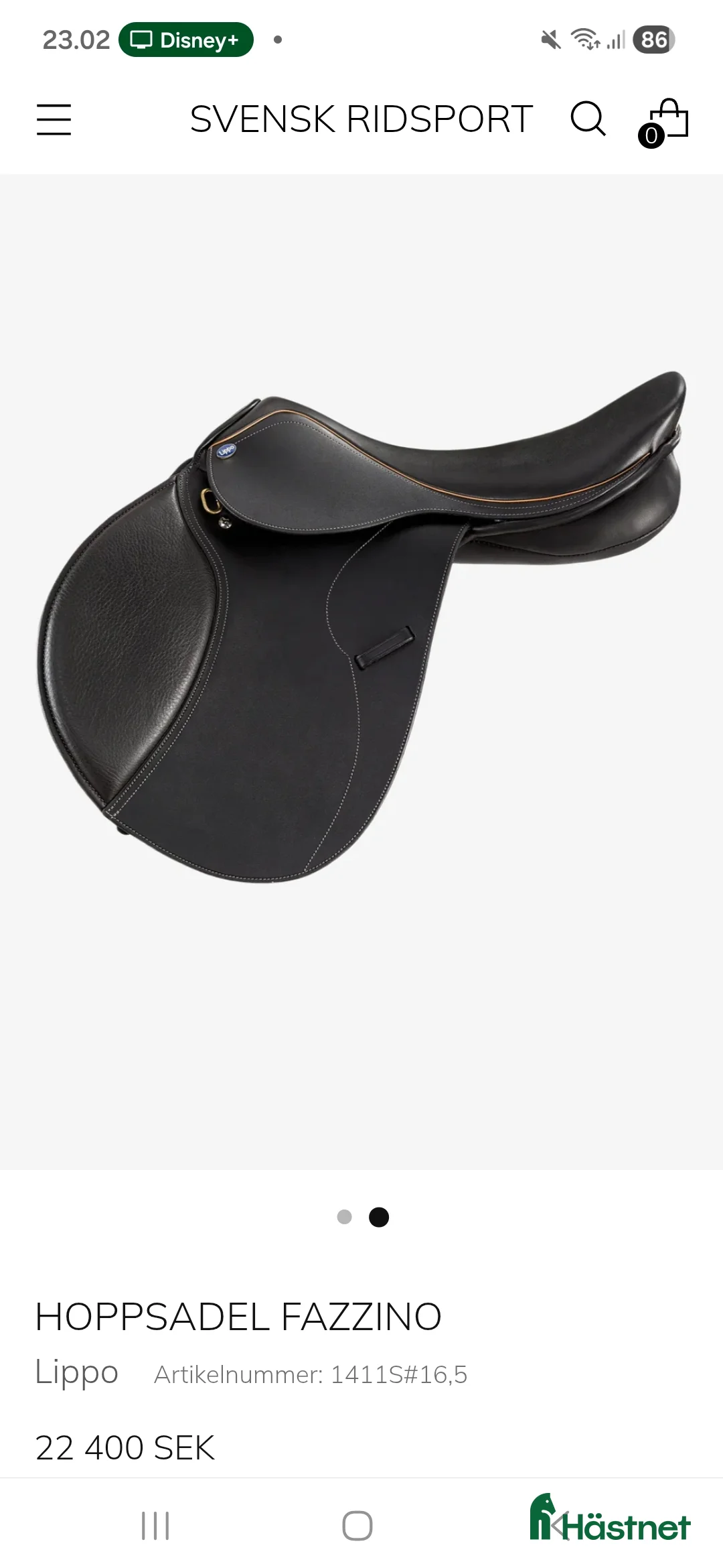 Sadlar hästutrustning till salu: Hoppsadel lippo i Svalöv - Annons 8