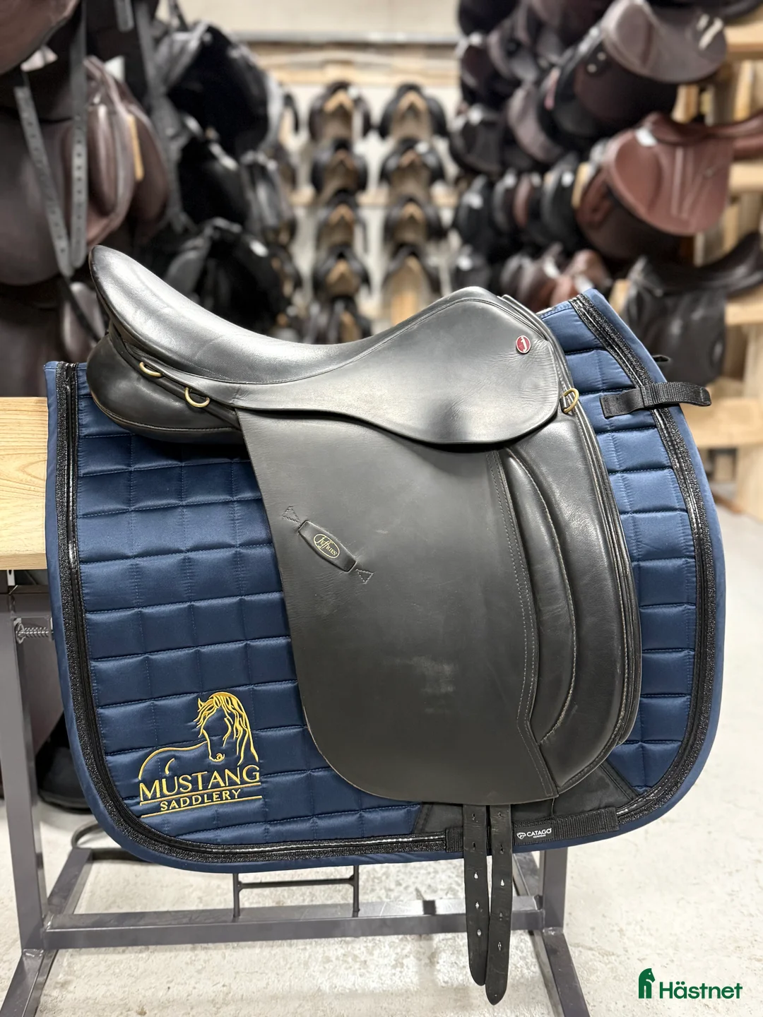 Sadlar hästutrustning till salu: REA 25% Jeffries Stamford 18”M svart  i Knivsta - Annons 1