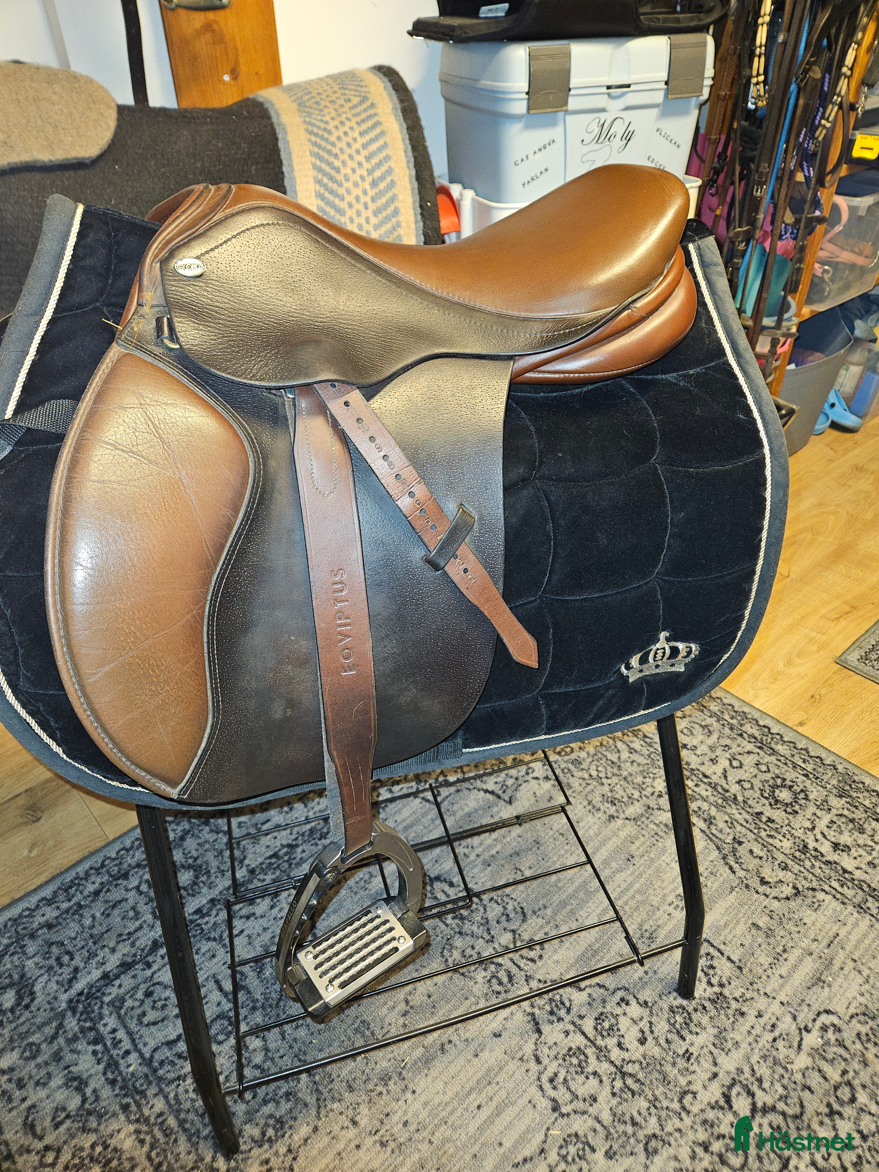 Sadlar hästutrustning till salu: Mjuk fin ponny sadel Globus  i Munka-ljungby - Annons 1