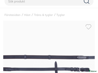 Träns hästutrustning till salu: Helt nya tyglar i Filipstad - Annons 2