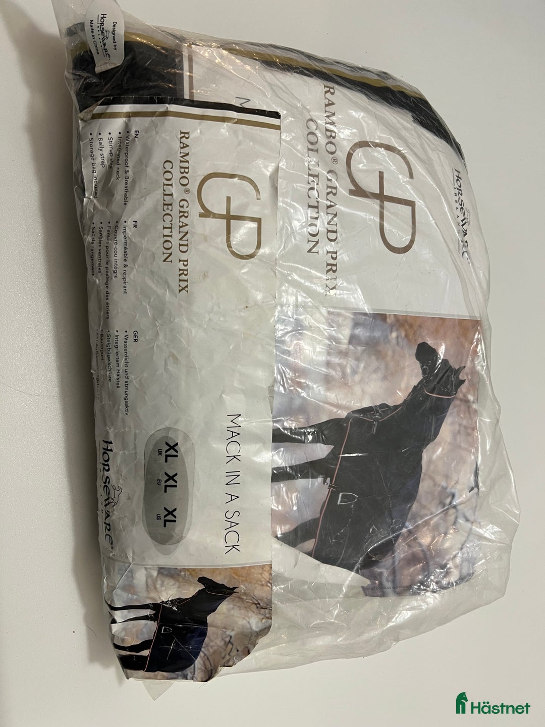 Täcken hästutrustning till salu: Ridregntäcke Horseware XL i Lund - Annons 1