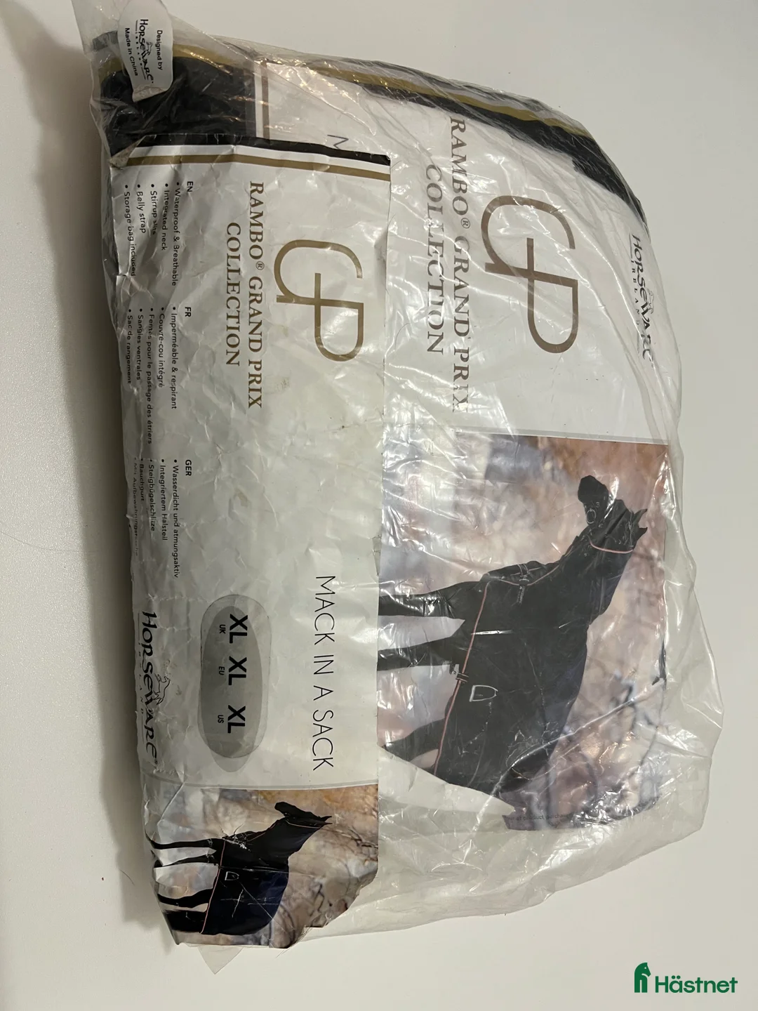 Täcken hästutrustning till salu: Ridregntäcke Horseware XL i Lund - Annons 1