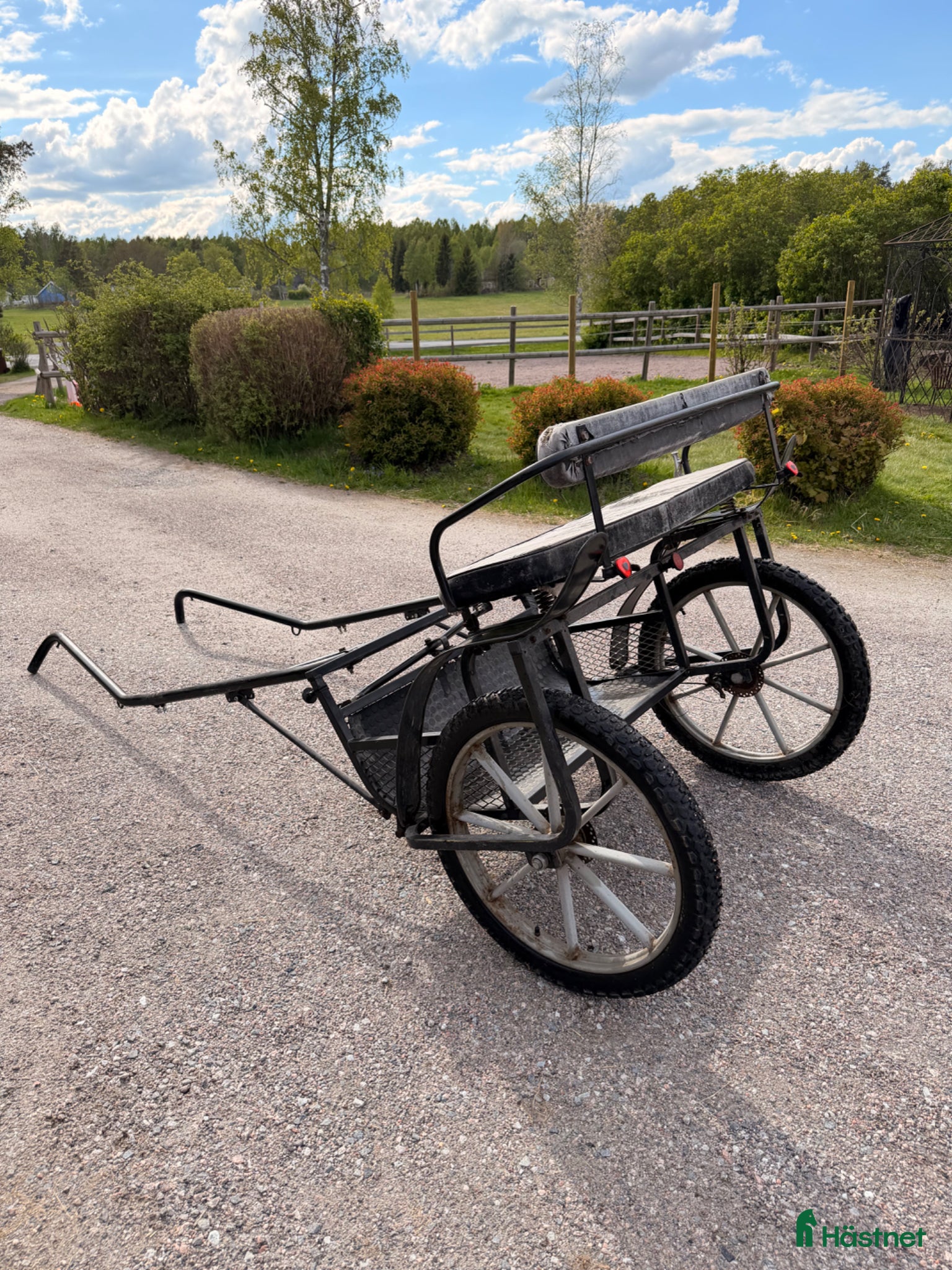 Körvagnar körning till salu: Sulky/rockard för ponny - Annons 1
