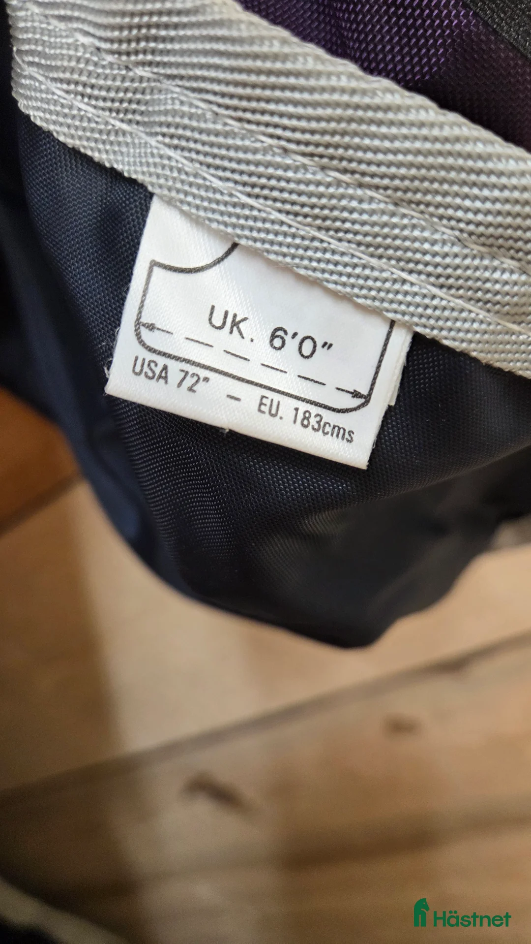 Täcken hästutrustning till salu: Nytt Rambo 370g 130/6'0 i Sandviken - Annons 3