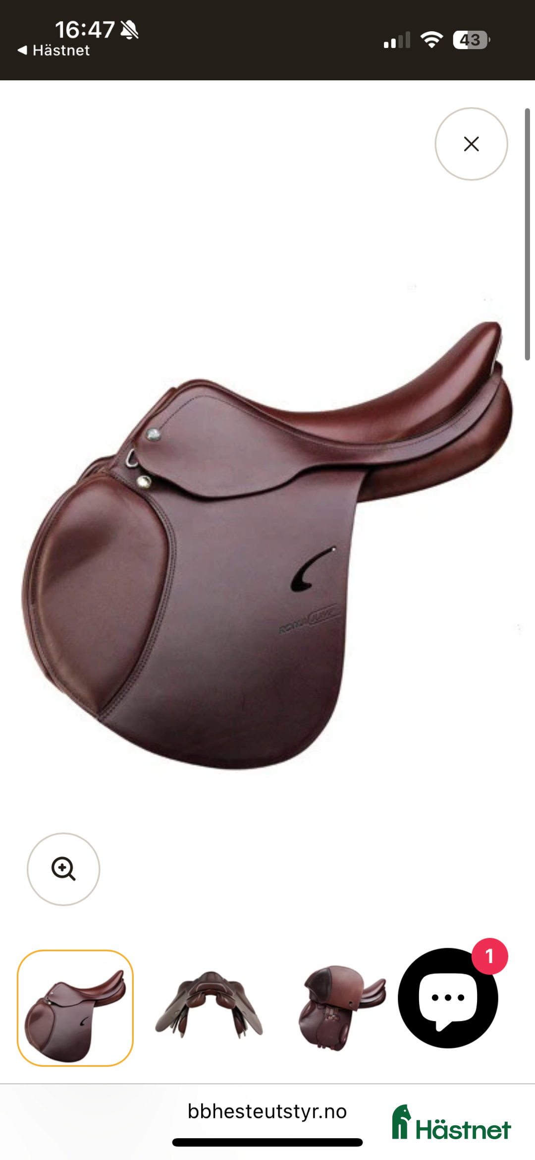 Sadlar hästutrustning till salu: ØNSKER å kjøpe sprangsal i Holmestrand - Annons 1