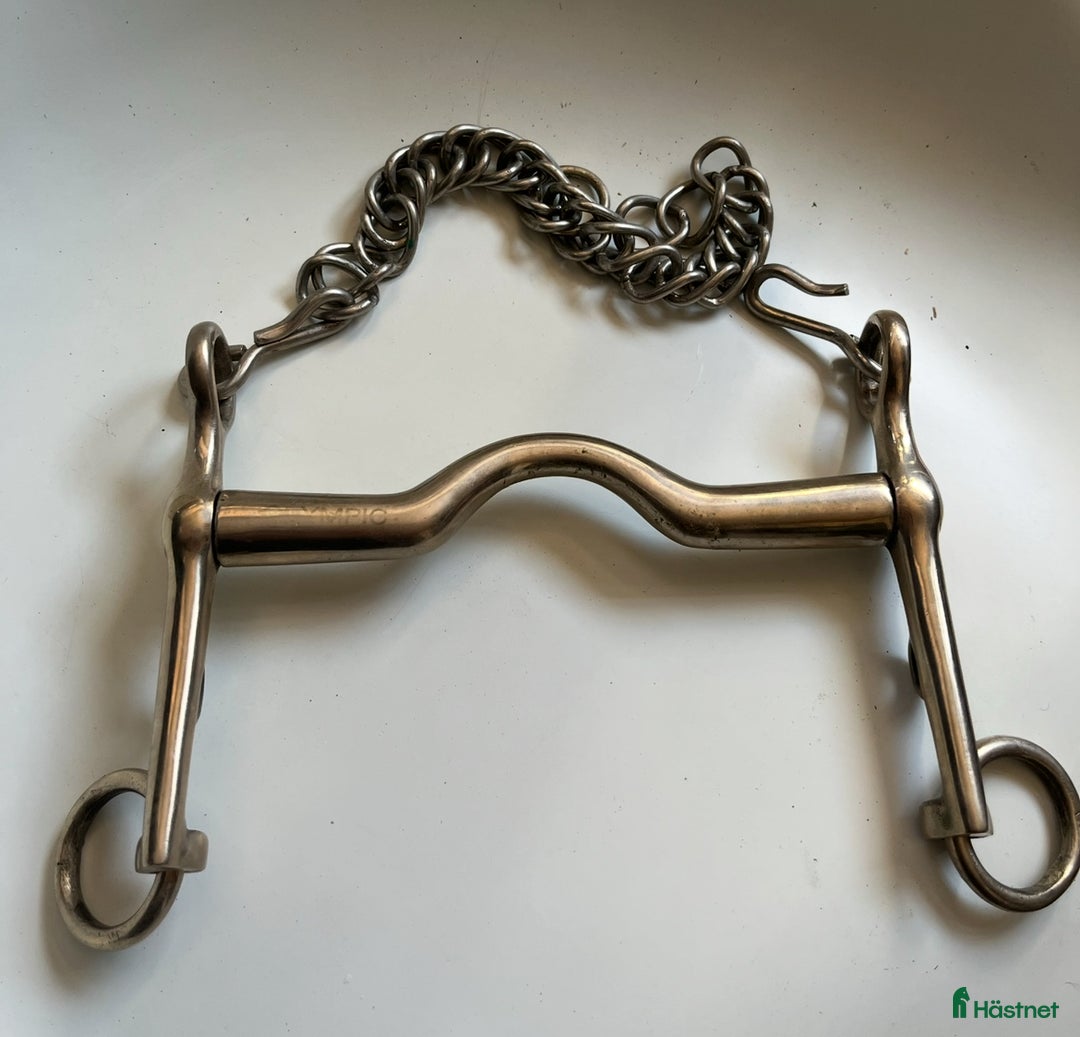 Bett hästutrustning till salu: Kandarstång Mässing Olympic 14,5 i Uppsala - Annons 1