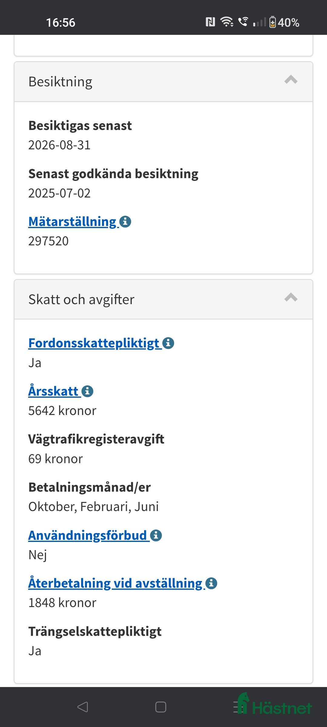 Hästlastbilar  fordon & transport till salu: B-kort 🐎 i Motala - Annons 12